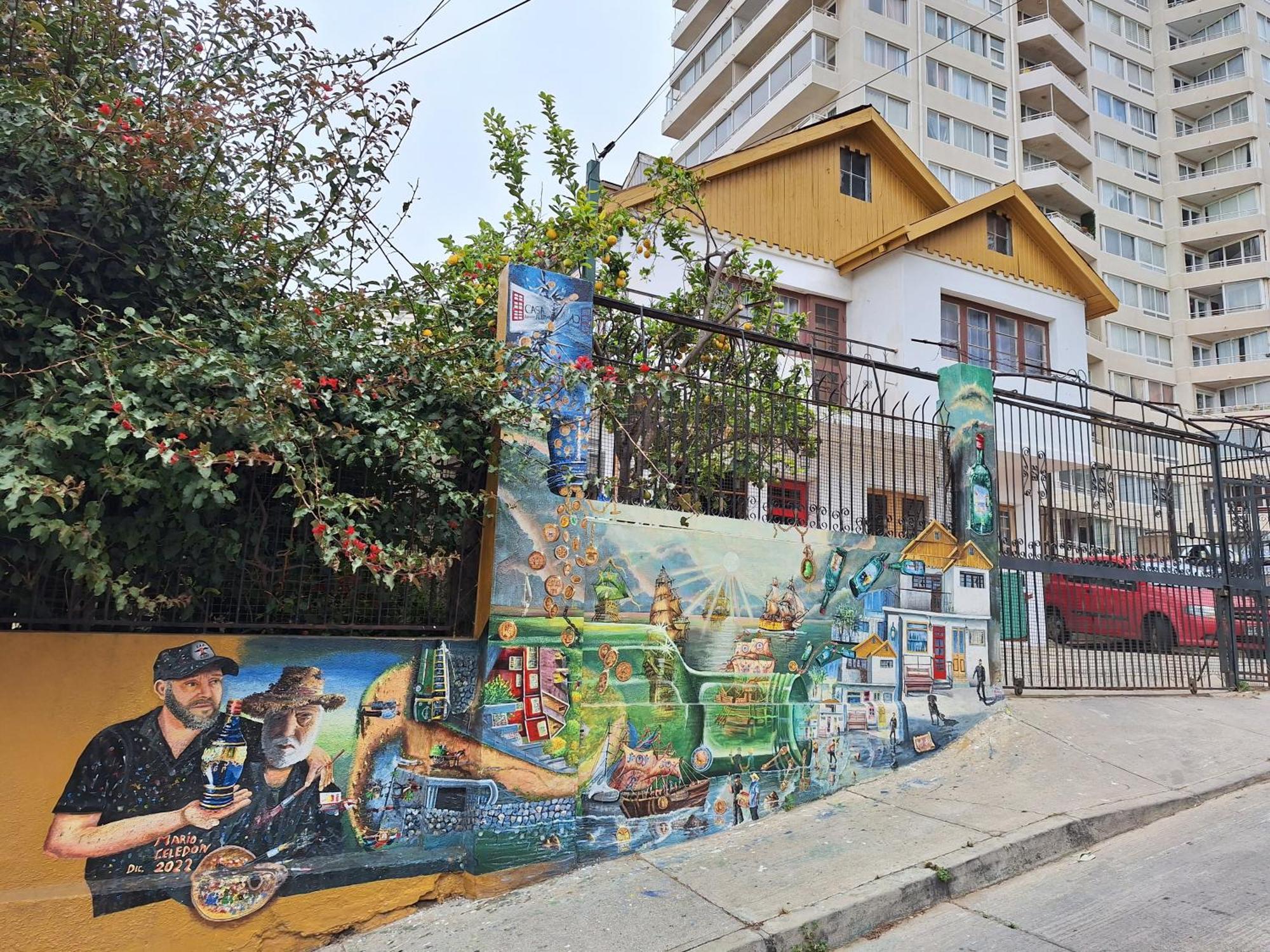 Hotel Casa Avenida Alemania Valparaíso Exterior foto