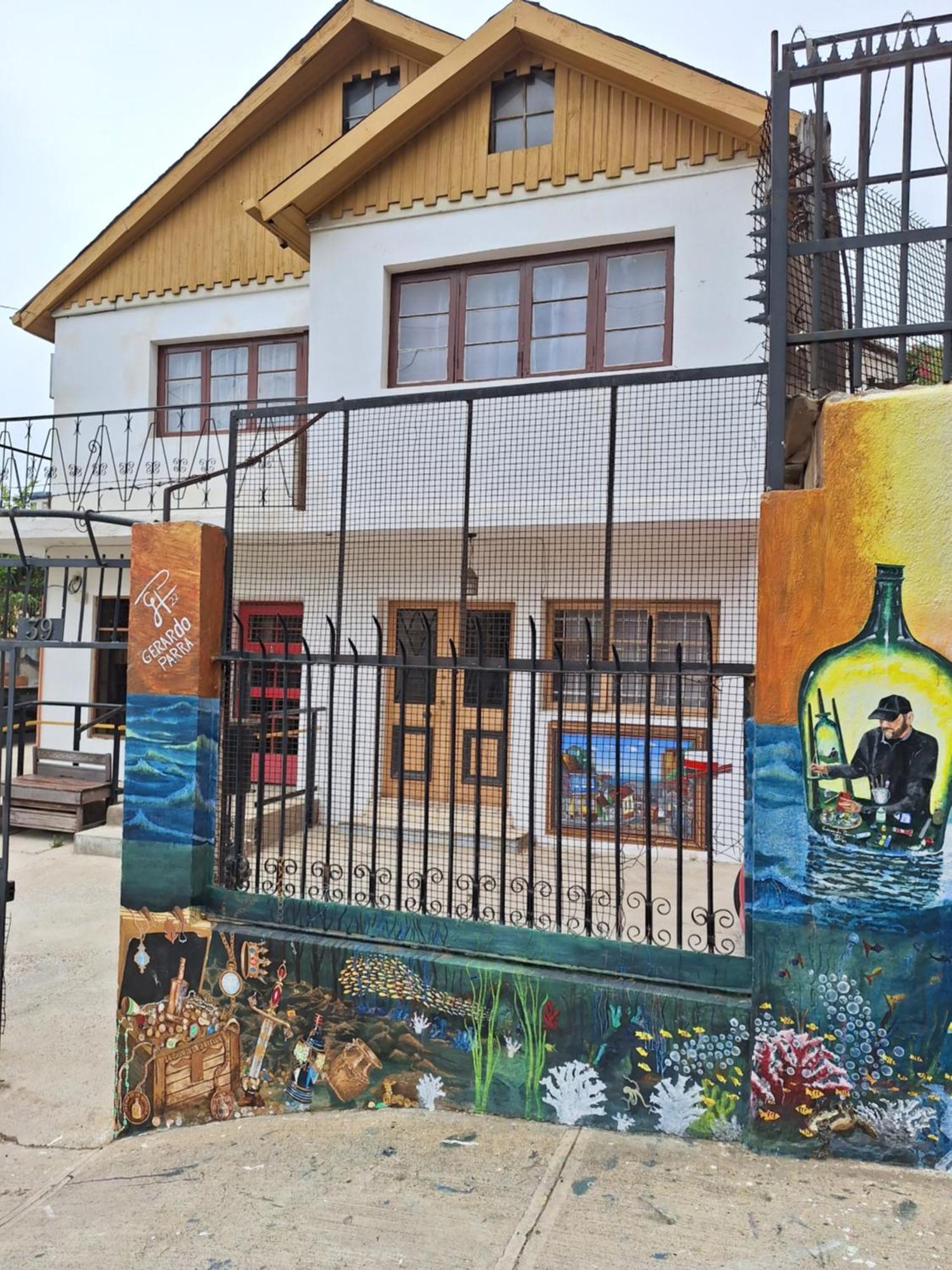 Hotel Casa Avenida Alemania Valparaíso Exterior foto